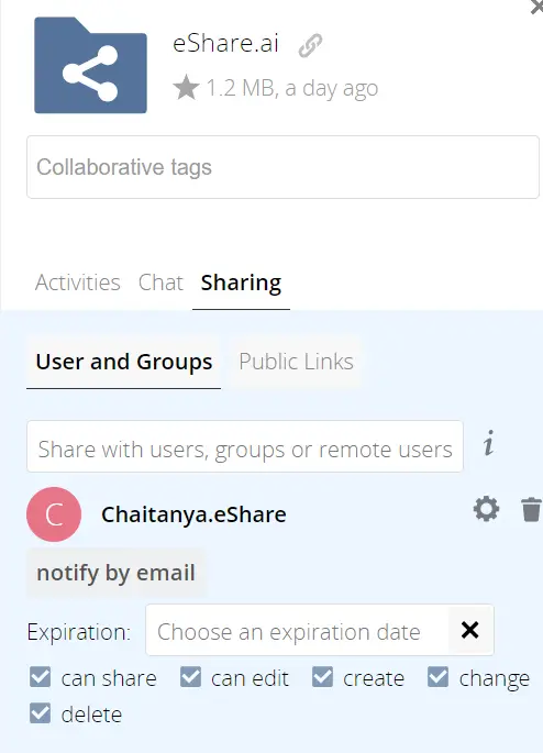Cloud Collaboration Tool