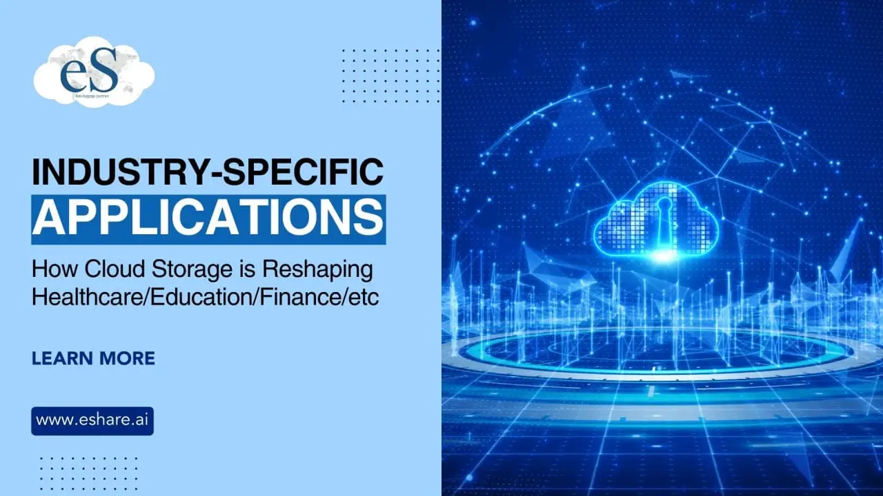 Cloud Storage Is Reshaping Healthcare Education Finance Etc